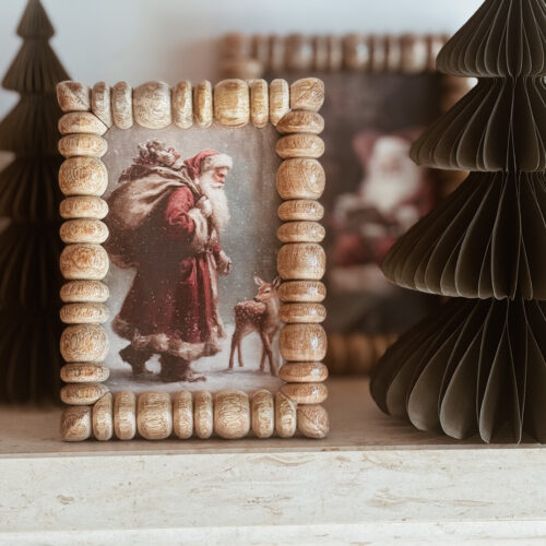 Cornice legno piccola con stampa