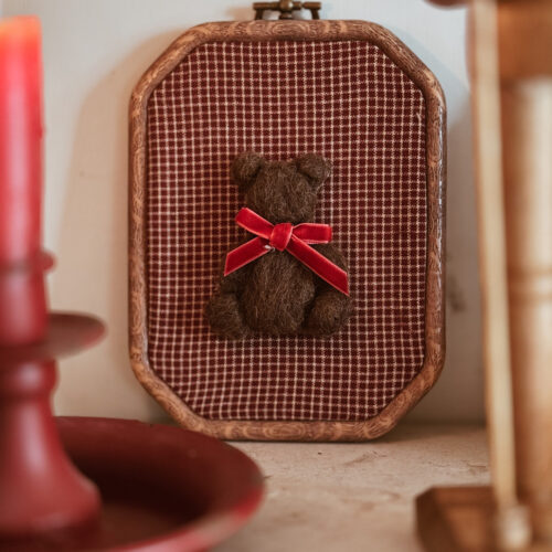 Telaio rettangolare con orsetto